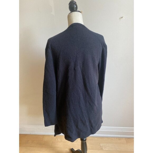 MADEWELL womens sz Small black cardigan sweater front patch pockets - Picture 5 of 8